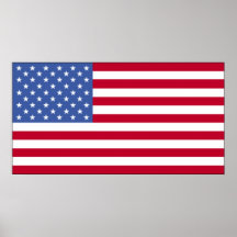 American Flag Print
