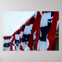 American Flag Print