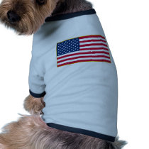 American Flag Products Doggie T-shirt