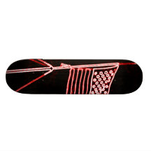 American Flag Skateboard