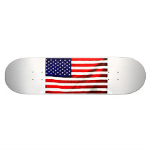 American Flag Skateboard