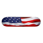 American Flag Skateboard Mini