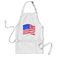 American Flag Stars And Stripes Apron