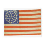 American Flag with 38 Stars Post Card