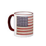 American Flag with 42 Stars Mugs