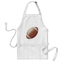 American football ball apron