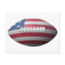 American Football Flag Postcards