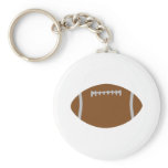 american football rugby ball illustration key chains