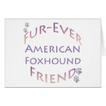 American Foxhound Furever Card