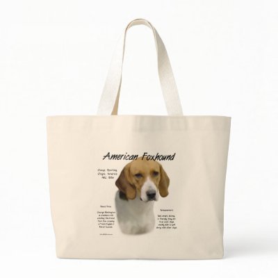 American Foxhound History Design Bags by GreyWolfCreation