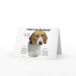 American Foxhound History Design cards