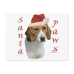 American Foxhound Santa Paws Postcards