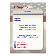 American Freedom Business Card