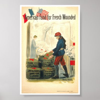 American Fund for French Wounded Print by lc_wpa