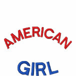 AMERICAN GIRL EMBROIDERED POLO SHIRT