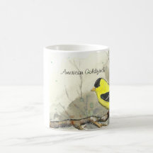 American Goldfinch Bird Mug
