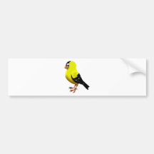 AMERICAN GOLDFINCH BUMPER STICKER