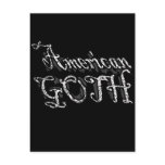 American Goth gothic girls an guys Post Card