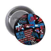 American Graffiti Buttons