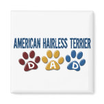 AMERICAN HAIRLESS TERRIER DAD Paw Print