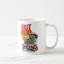 american hot rod coffee mug