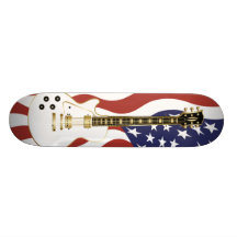 American Icon Electric Guitar Skate Boards