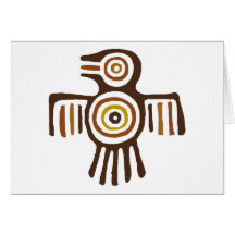 American Indian Bird Card