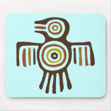 American Indian Bird Mousepad