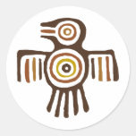 American Indian Bird Sticker