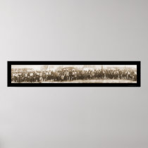 American Indians Group Photo 1908 Poster