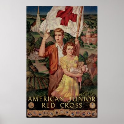 American Junior Red Cross Print by Vintage_Mall