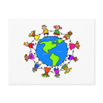 American Kids Post Card