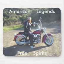 American    Legends, Free   Spirits mouse pads