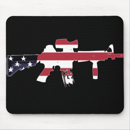 American M4 Mouse Pads