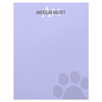 American Mastiff Breed Monogram by FCACshelter