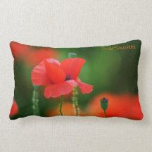 American MoJo Poppy Pillow