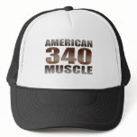 american muscle 340 trucker hats