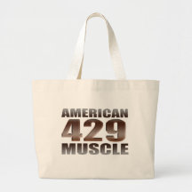 american muscle 429 Cobra Jet Canvas Bags