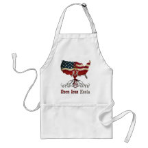 American Northern Irish Roots Apron