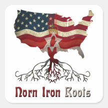 American Northern Irish Stickers