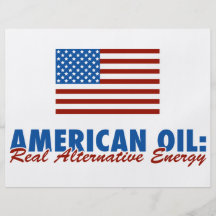 American Oil: Real Alternative Energy Flyer