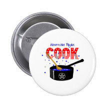 American Pagan Cook Pinback Buttons