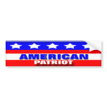 American Patriot Bumper Sticker