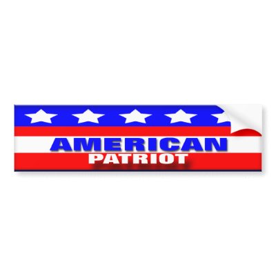 American Patriot Bumper Stickers by patriotic_tea_party
