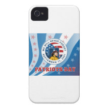 American Patriot Day Remember 911 Greeting Card Case-Mate iPhone 4 Case