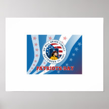 American Patriot Day Remember 911 Greeting Card Print