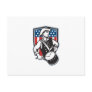 American Patriot Drummer With Flag Post Cards