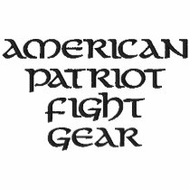 American Patriot Fight Gear Embroidered Shirt