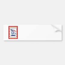 American Patriot Memorial Day Poster Greeting Card Bumper Stickers