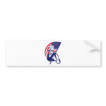 American Patriot Minuteman Stars and Stripes flag Bumper Sticker